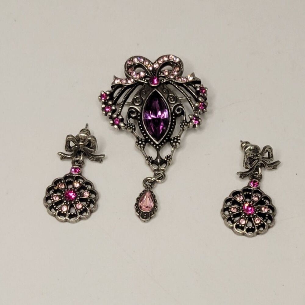 Vtg 1928 Jewelry Set